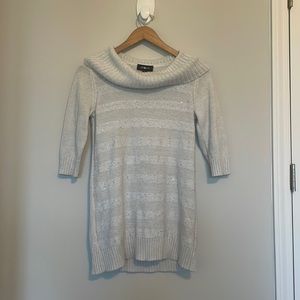 Amy Byer Sequin Sweater Dress Sz XL